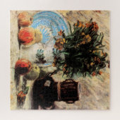 Bloemen, Coffeepot en Fruit door Vincent van Gogh Legpuzzel (Horizontaal)