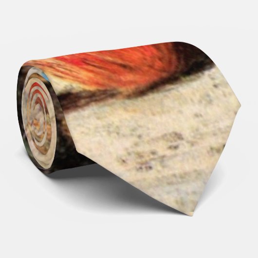 Bloemen, Coffeepot en Fruit door Vincent van Gogh Stropdas (Opgerold)