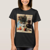 Bloemen, Coffeepot en Fruit door Vincent van Gogh T-shirt (Voorkant)