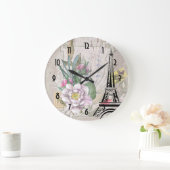  bloemen, collage en oliefabriek Illustrat Grote Klok (Huis)