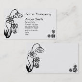 Bloemen Collectie Visitekaartje (Voorkant / Achterkant)