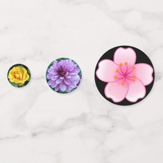 Bloemen Confetti (Voorkanten)