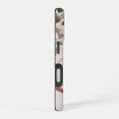Bloemen Coquette Patroon Gedempte tonen iPhone 16 Hoesje (Rechterkant)