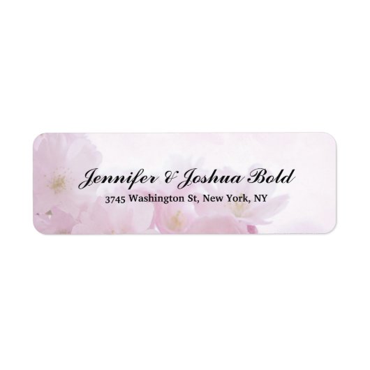 Bloemen Creatieve Professionele Borstel Script Fam Etiket (Voorkant)