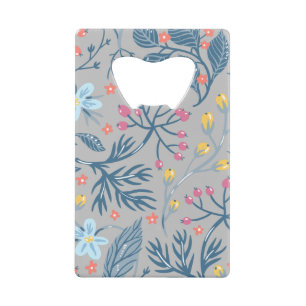Bloemen Creditkaart Flessenopener