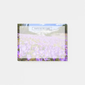 Bloemen | Crocus Pirin Mountain Park Bulgarije Post-it® Notes (Voorkant)
