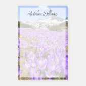 Bloemen | Crocus Pirin Mountain Park Bulgarije Post-it® Notes (Voorkant)