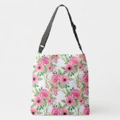 Bloemen Crossbody Tas (Achterkant)