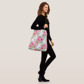 Bloemen Crossbody Tas (Op model)