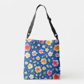 Bloemen Crossbody Tas (Achterkant)