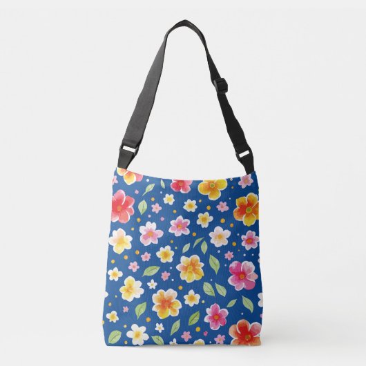 Bloemen Crossbody Tas (Voorkant)