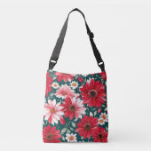Bloemen Crossbody Tas (Voorkant)