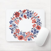 Bloemen cyclus muismat (Met muis)