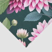  Bloemen Dahlias Tissuepapier (Detail)