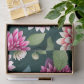  Bloemen Dahlias Tissuepapier (Geschenk)