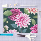  Bloemen Dahlias Tissuepapier (Craft)