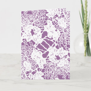  Bloemen Damask Wedding Tweevoudige Foto