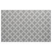 Bloemen Damask Zwart Wit Stof (Yard (91,4 cm))