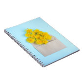 Bloemen | Dandelions op de envelop Notitieboek (Rechterzijde)