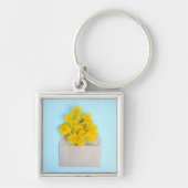 Bloemen | Dandelions op de envelop Sleutelhanger (Voorkant)