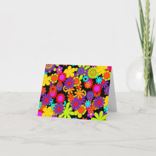 bloemen dank je kaartje bedankkaart