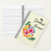 Bloemen Dankbaarheid Tijdschrift Notitieboek (Binnen)