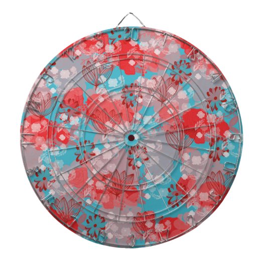 Bloemen Dartbord (Voorkant)