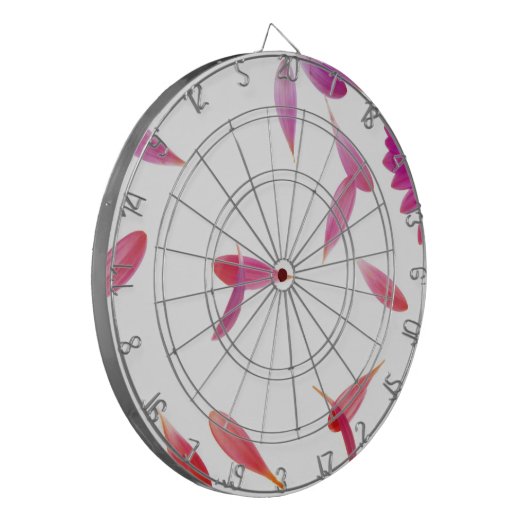 Bloemen Dartbord (Voorkant Links)