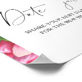 Bloemen - date nachtelijke ideeën. Datum jar bruid Poster (Hoek)