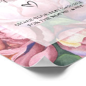Bloemen - date night ideeën. Date jar bruidsspel Poster (Hoek)