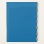 Bloemen Daydream Retro 60s 70s Bloemen Kleurrijk Planner (Achterkant)