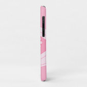 Bloemen Daydream Retro 60s roze pastel gepersonali Case-Mate iPhone Case (Achterkant/links)