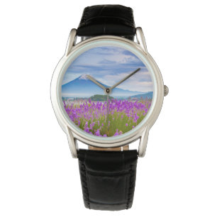 Bloemen De Fugi Japan Horloge