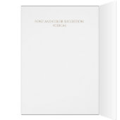 Bloemen - de Kaart van het Menu (Binnen (Links))