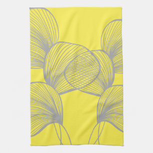 Bloemen, de kleur van het jaar notitieboek badhand theedoek
