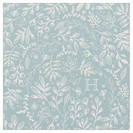 Bloemen de met monogram van de Oogst van | Stof