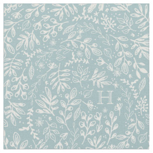 Bloemen de met monogram van de Oogst van   Stof