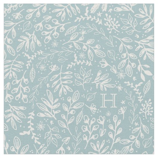 Bloemen de met monogram van de Oogst van | Stof (Close Up)