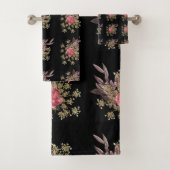 bloemen decoratie bad handdoek (Insitu)