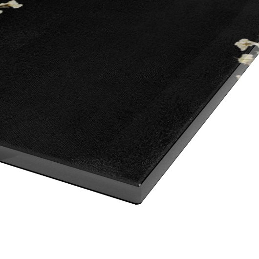 bloemen decoratie snijplank (Hoek)