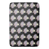 bloemen decoratie werpt kussen badmat (Voorkant Verticaal)