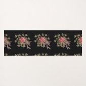 bloemen decoratie yogamat (Achterkant (horizontaal))