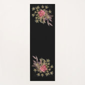 bloemen decoratie yogamat (Voorkant)