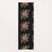 bloemen decoratie yogamat (Achterkant)