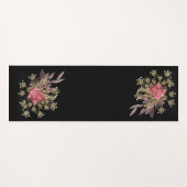 bloemen decoratie yogamat (Voorkant (horizontaal))