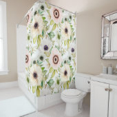  bloemen decoratieve eye-catching douchegordijn (In situ)