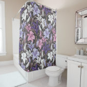  bloemen decoratieve eye-catching douchegordijn (In situ)