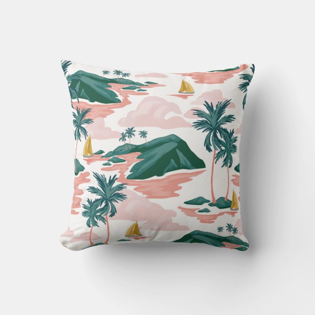  bloemen decoratieve eye-catching kussen (Voorkant)