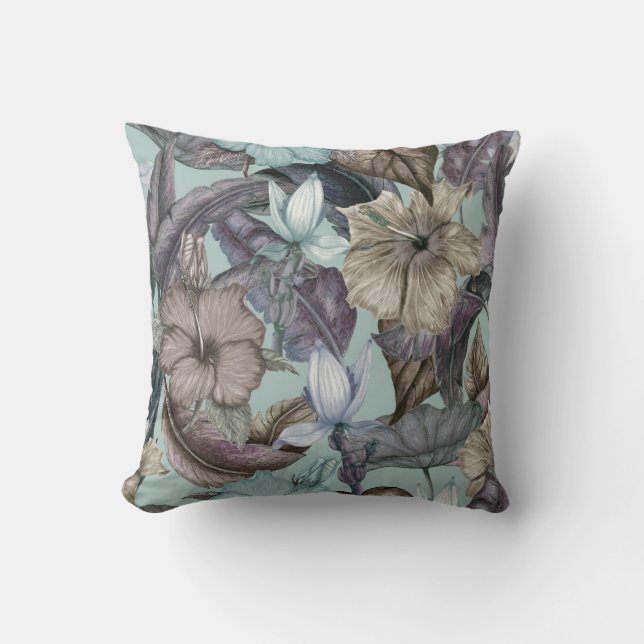  bloemen decoratieve eye-catching kussen (Voorkant)