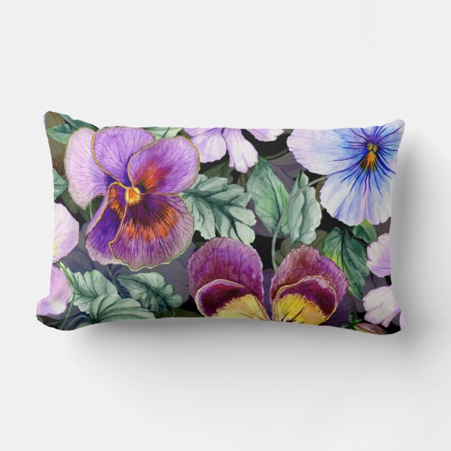  bloemen decoratieve eye-catching kussen (Voorkant)